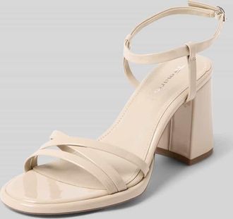 Tamaris Tamaris Sandaletten in Lack-Optik in Beige, Gr&ouml;&szlig;e 36