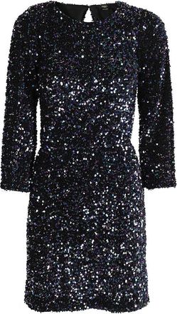 Seventy Multicolor Jersey Dress With Sequin Appliqu&eacute;