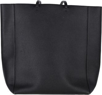 Stella McCartney Stella Mccartney Black Faux Leather Superstellaheroes Tote (Authentic Pre- Loved)