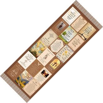 Generic Prayer Scarves - 27.5 x 70.8 Inch Soft Scarf, Breathable Scripture Wrap, Lightweight, Comfortable Religious Scarf, Elegant Prayer Shawl | Mothers Pray