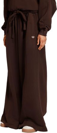 adidas Originals Essential Wide Leg Track Pants in Aurora Coffee at Nordstrom, Size X-Small