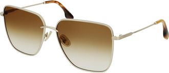 Victoria Beckham VB218S 702 Womens Sunglasses Gold Size 61