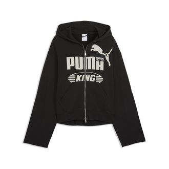 Puma Felpa con cappuccio KING Sportstyle da uomo, Accessori, Nero, XXL