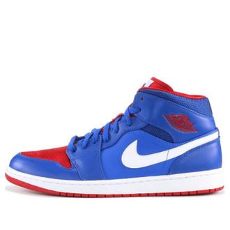Nike Jordan Air Jordan 1 Mid Detroit Pistons 554724-407