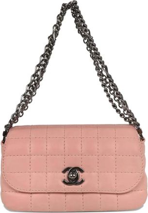 Chanel Borsa a spalla Choco Bar 2003-2004 - Rosa