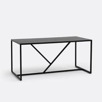 La Redoute Interieurs Rechthoekige aluminium tuintafel, Abby