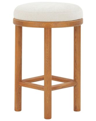 Safavieh Couture Toledo Round Wood Counter Stool