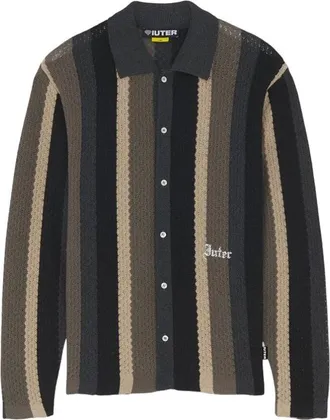 Iuter Maglia Girocollo in Maglia - - Knitwear - Uomo - Nero - M