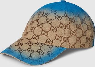 Gucci GG Canvas Baseball Hat, Size XXL, Beige, GG Canvas