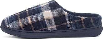 Jo & Joe Inverness Mens Navy Mule Slipper - Size 10 UK - Blue