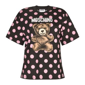 Moschino T-Shirts, female, Multicolor, XS, Stylish T-shirts and Polos Collection