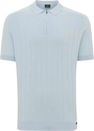 Genti Polo Shirt - Heren - Polos - Blauw - M - Tops