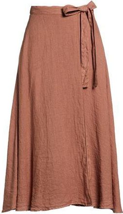 120% Lino BOTTOMWEAR - Midi skirts sur YOOX.COM