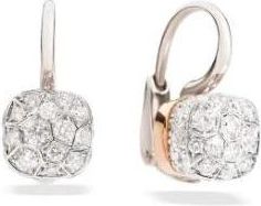 POMELLATO Nudo Diamanten Oorbellen - Dames - Oorbellen - Grijs - ONE Size - Accessoires