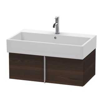 Duravit Mueble De Pared Duravit Vero Air 78,4 X 43,1 Cm, 1 Extra&iacute;ble, Para Vero Air 235080, Color (frente/cuerpo): Nogal Cepillado Chapa De Madera Aut&eacute;ntica -