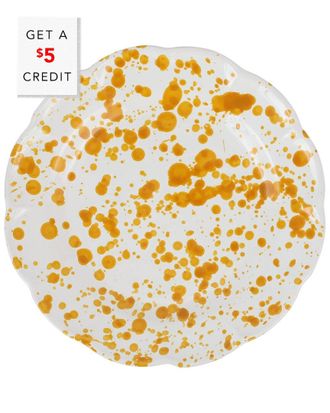 Vietri Vietri Amalfitana Splatter Salad Plate With $3 Credit