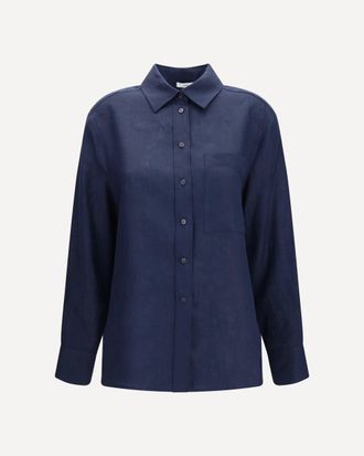 Lardini Long-sleeved linen Shirt Female 42