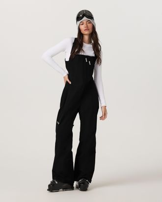 Vuori Clothing Womens Taika Snow Bib | Black | XS, Size Extra Small