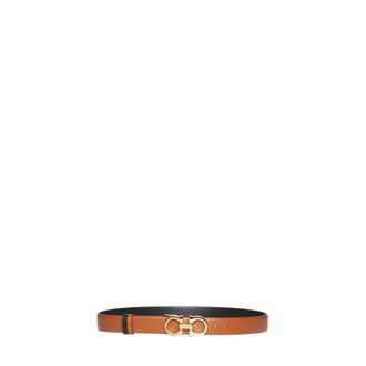 Ferragamo Belts, female, Brown, 80 CM, Gancini Reversible Belt