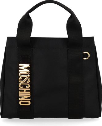 Moschino Carry Me Structured Vertical Tote Bag