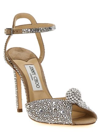 Jimmy Choo London Sacora Sandal - Taupe