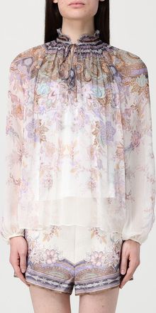 Zimmermann Blusa Luna Zimmermann in chiffon stampato