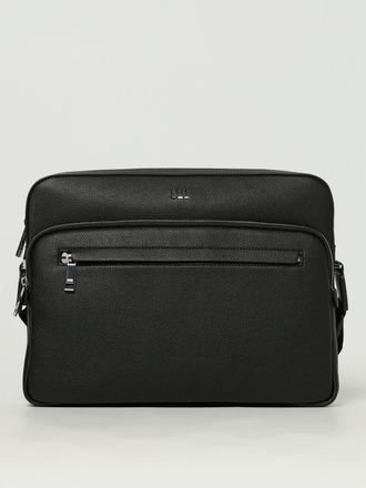 HUGO BOSS Borsa a tracolla Ray Messenger in ecopelle martellata Boss