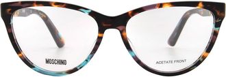 Moschino Demo Butterfly Ladies Eyeglasses MOS589 0X8Q 53
