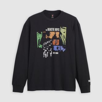 Levi's Beastie Boys Long Sleeve Band Tee - Mens - L - Black