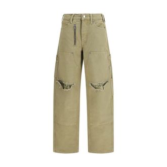 Alexander Wang Cotton Cargo Womens Pants