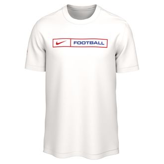 Nike Mens Soccer Logo T-Shirt in White | JK5095-100