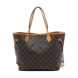 Louis Vuitton Pre-owned Tote Bags, female, Brown, Size: ONE SIZE Pre-owned Designer Print Tote Bag