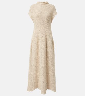 Khaite Ema hemp and silk maxi dress