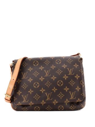 Louis Vuitton Musette Tango Handbag Monogram Canvas shoulder bag - Brown