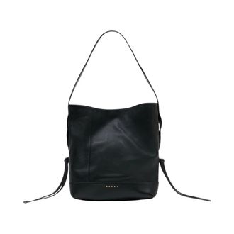 Marni Bucket Bags, female, Black, Size: ONE SIZE Pod 2.0 Small Hobo Bag