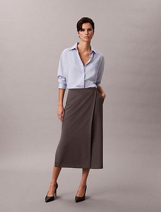 Calvin Klein Stretch Midi Skirt
