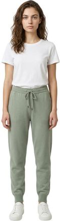 Brunello Cucinelli Thyme Cashmere Knit Trousers, Size Medium