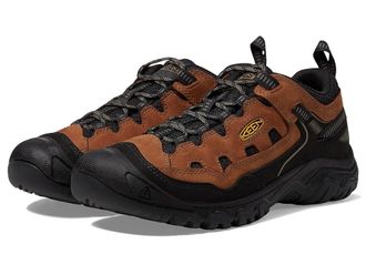 Keen Targhee IV Vent Mens Climbing Shoes Bison/Golden Yellow : 10.5 D - Medium, Leather/Rubber