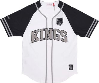Mitchell & Ness T-Shirts - Heren - T-shirts - Wit - L - Tops