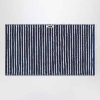 Tekla Blue striped beach towel 50x90