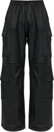 Balenciaga Wide Trousers, male, Black, Size: XL Cargo Pants