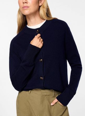 Vanessa Bruno Womens Gretel merino wool Cardigan Sweater