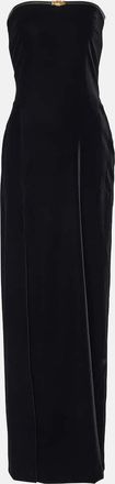 Tom Ford Strapless velvet gown