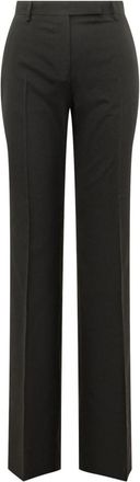 Tom Ford Black Straight Flat Front Pants