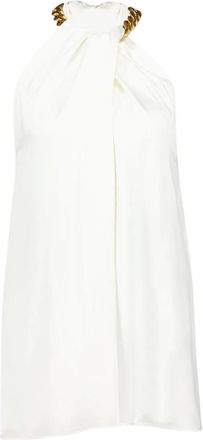Stella McCartney Dames, Tops, Wit, Maat: 2XS Zijde