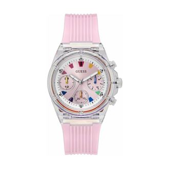 Guess Athena Quartz Watch - Dames - Horloges - Roze - ONE Size - Accessoires