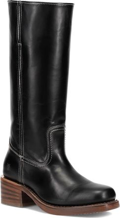 Frye Campus Knee High Boot in Jet Black at Nordstrom, Size 5.5