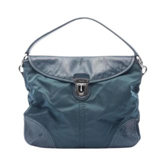 Prada Pre-owned Shoulder Bags, female, Green, Size: ONE SIZE Pre-owned Vintage Shoulder Bag