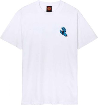 Santa Cruz T-Shirt SANTA CRUZ SCREAMING HAND CHEST SP26 NEW, Herren, Gr. XXL, wei&szlig;, Obermaterial: 100% Baumwolle, Shirts T-Shirt, sportlicher Schnitt, f&uuml;r Erwach