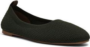 Anne Klein Joyy Knit Ballet Flat in Olive at Nordstrom Rack, Size 8.5